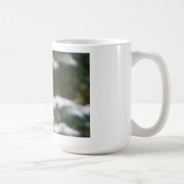 Winter Kardinal Kaffee Tasse