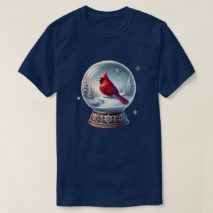 Winter-Kardinalsouvenir T-Shirt