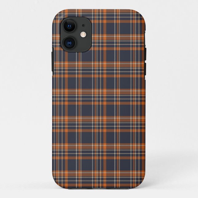 Winter kariert iPhone Gehäuse Case-Mate iPhone Hülle (Rückseite)