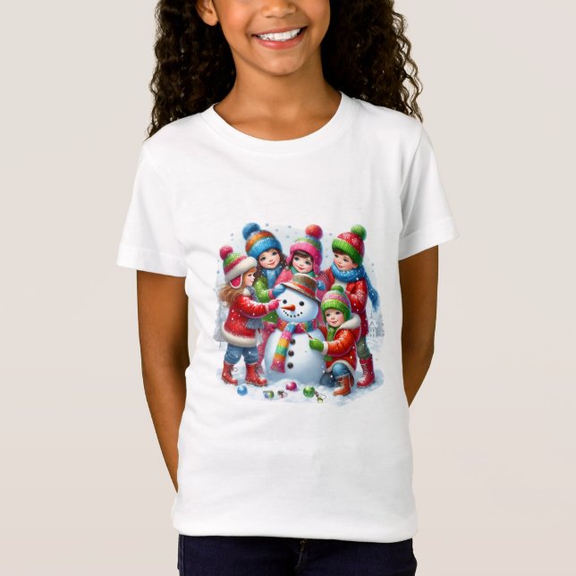 Winter Kids T-Shirt (Vorderseite)