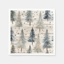 Winter-Kiefern & Weihnachtsstimmung
