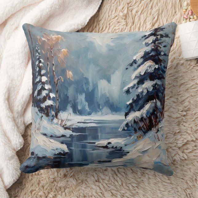 Winter Kissen (Decke)