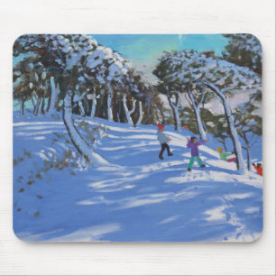 Winter Ladmanlow Derbyshire 2013 Mousepad