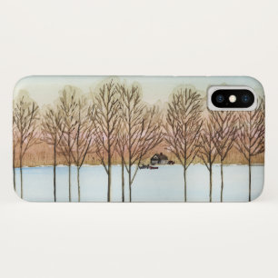 Winter Lake iPhone Case
