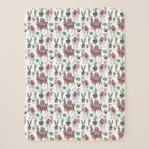 Winter Lamas Tiere   Sherpa-Decke Sherpadecke
