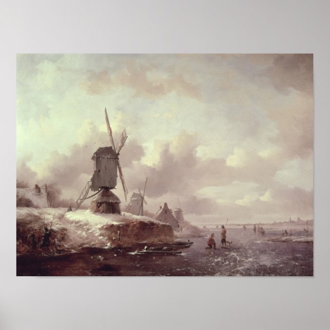 Winter Landscape 2 Poster (Vorne)