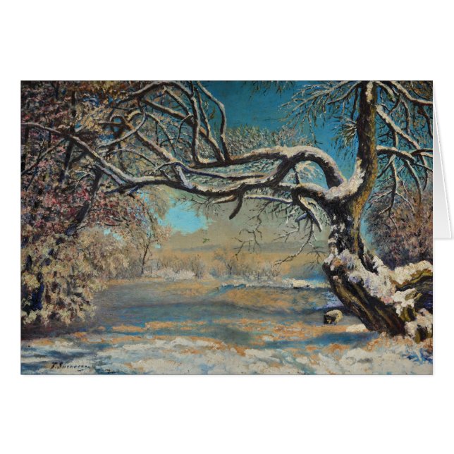Winter-Landschaft (Vorderseite (Horizontal))