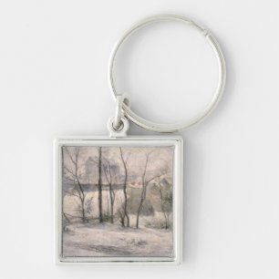 Winter-Landschaft, 1879 Schlüsselanhänger