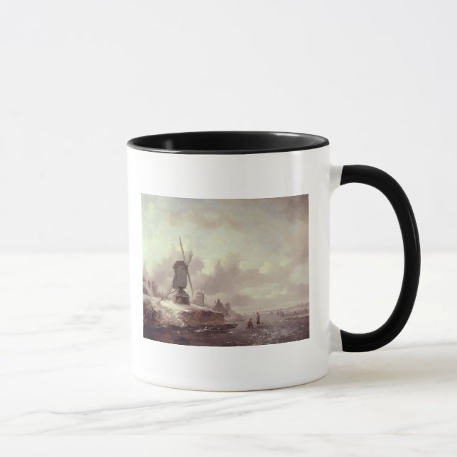 Winter-Landschaft 3 Tasse (Rechts)