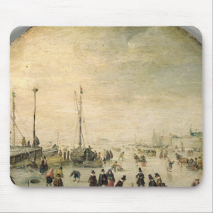 Winter-Landschaft Mousepad