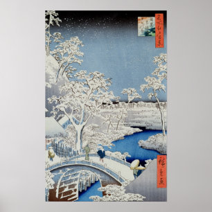Winter-Landschaft Poster