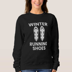 Winter Laufschuhe Schneeschuhwandern Schneeschuhsc Sweatshirt