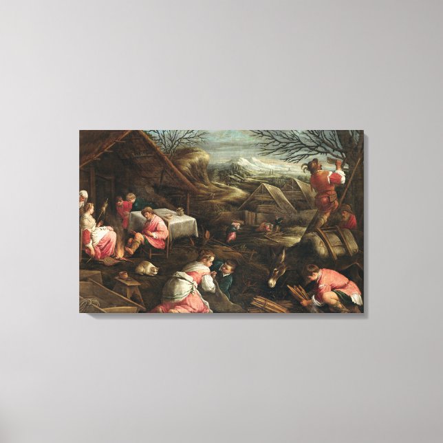 Winter Leinwanddruck (Vorderseite)