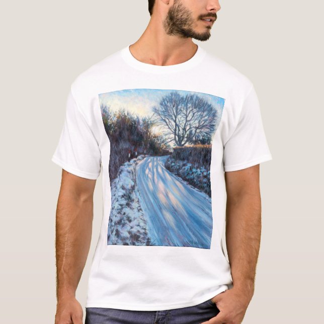 Winter-Licht T-Shirt (Vorderseite)