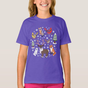 Winter Life farbig T-Shirt