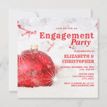 Winter Magic Weihnachts-Engagement Party