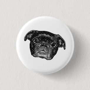Winter-Manga-Mops-Magnet Button