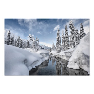 Winter-Märchenland Fotodruck