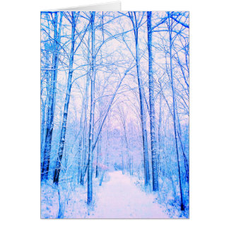 WINTER-MÄRCHENLAND-HELLE KARTE