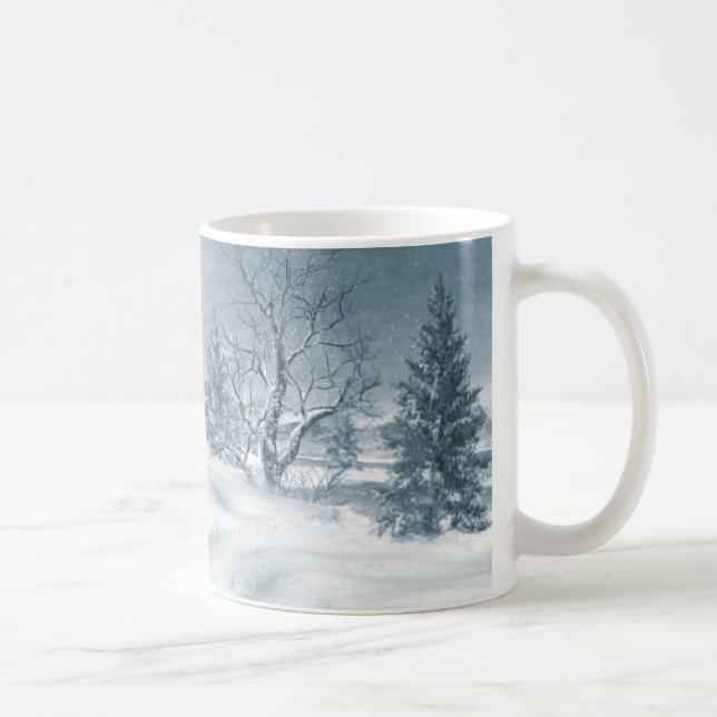 Winter-Märchenland Kaffeetasse (Rechts)