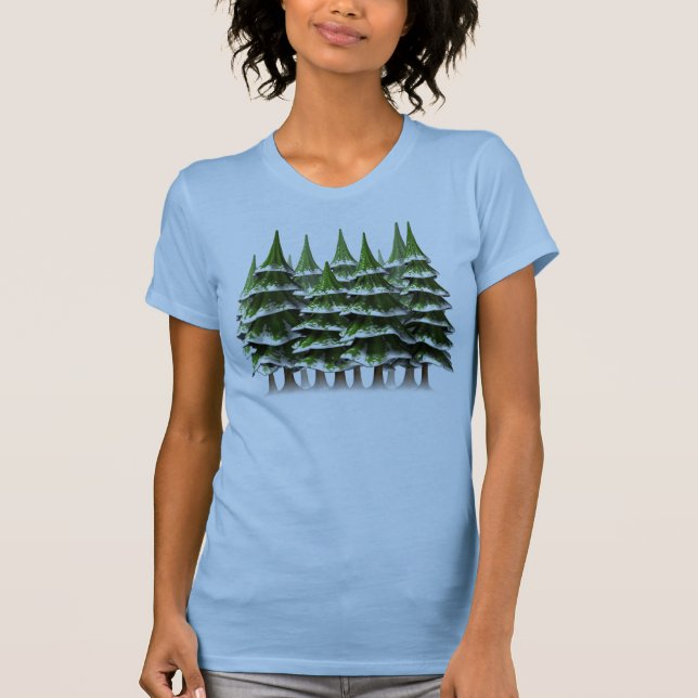 Winter-Märchenland T-Shirt (Vorderseite)