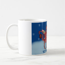 Winter-Märchenland-Tasse Kaffeetasse