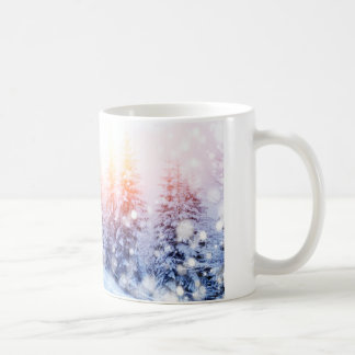 Winter-Märchenland-Tasse Kaffeetasse
