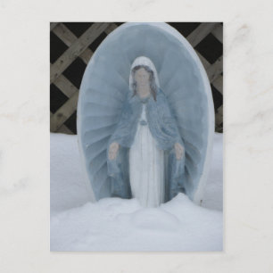 Winter Mary Postkarte