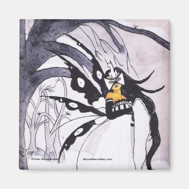 Winter Masquerade Magnet (Vorne)