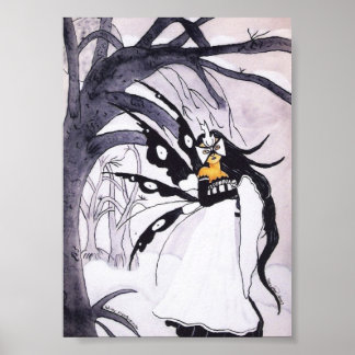 Winter Masquerade Print Poster