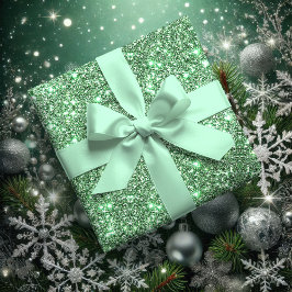 Winter Mint Solid Color 1,5 Zoll Satinband