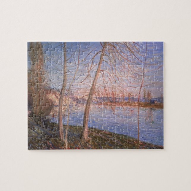 Winter-Morgen Alfred Sisleys | (Horizontal)
