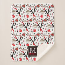 WInter Mountain Ski Trip Thema Muster Monogram Sh