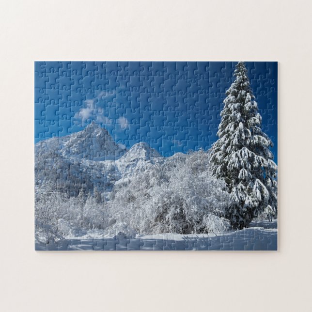 Winter Mountain Wonderland (Horizontal)