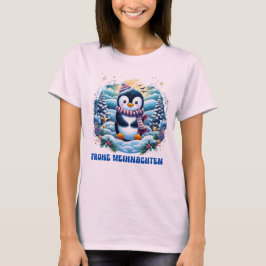 Winter Niedlich Pinguin T - Shirt