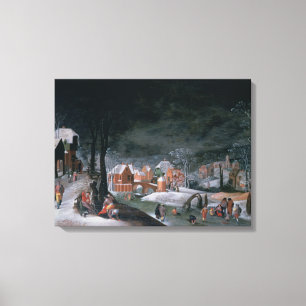 Winter (Öl auf Platte) (sehen Sie auch 166905, Leinwanddruck