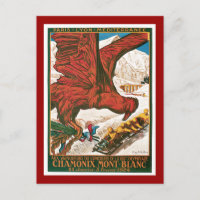 Winter Olympia Vintage Travel Poster