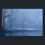 Winter on the river poster<br><div class="desc">Frosted landscape along the Delaware River</div>