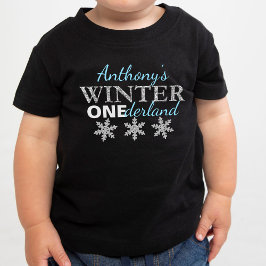 Winter ONEderland 1. Geburtstag Baby T-shirt