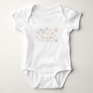 Winter ONEderland Baby Bodysuit Strampler