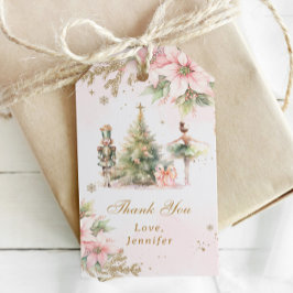 Winter Onederland der Nutcracker Geburtstag Danke Geschenkanhänger