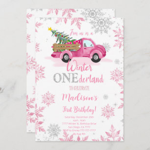 Winter ONEderland Einladung