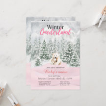 Winter Onederland Erster Geburtstagsbär Snowy Fore