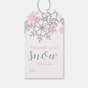 Winter Onederland Snowflake Fevor Tags Geschenkanhänger