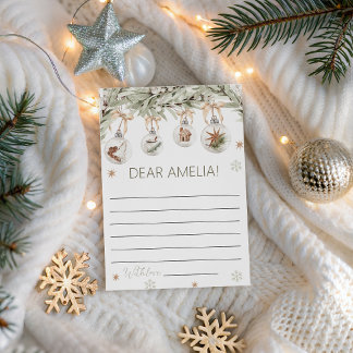 Winter Onederland Time Capsule Card Einladung