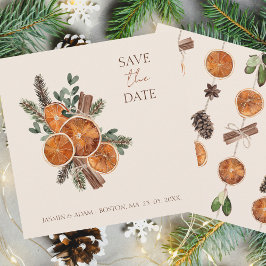 Winter Orange Scheiben getrocknet Citrus Cinnamon  Save The Date