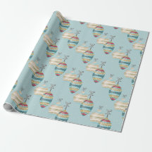 Winter-Ornament-Weihnachtsverpackungspapier