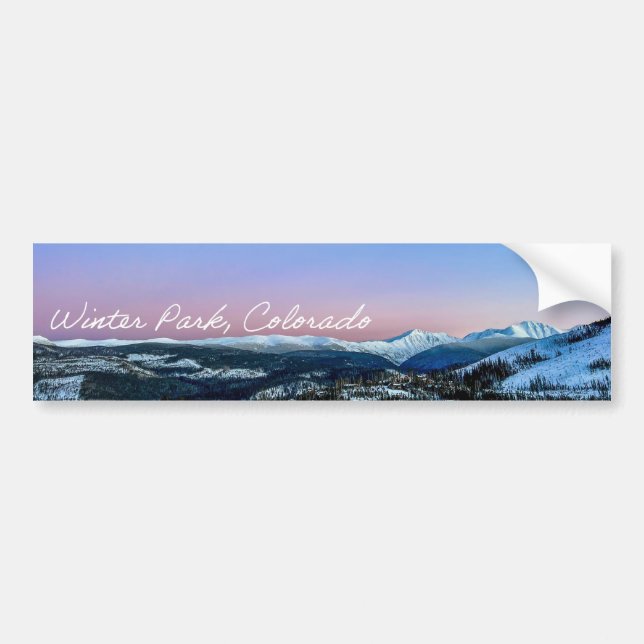 Winter Park Bumper Sticker (Devant)