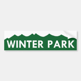 Winter-Park-Colorado-Autoaufkleber Autoaufkleber