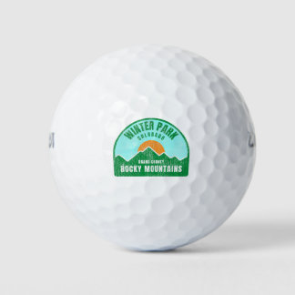 Winter Park Colorado Rocky Mountains Golfball